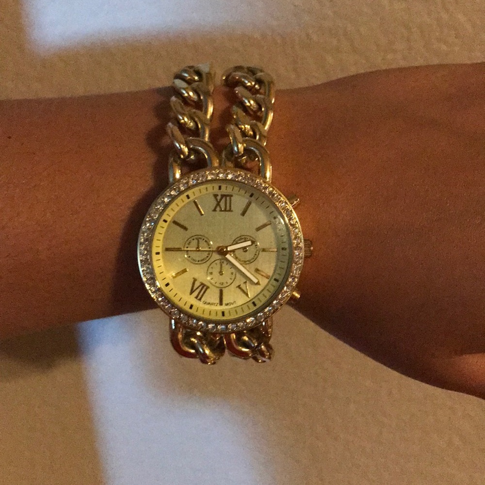 Gold watch